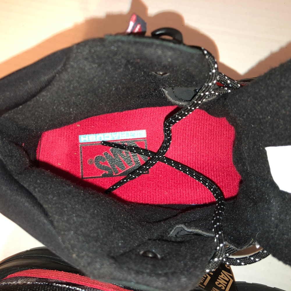 VANS ULTRA RANGE EXO HI MTE-2 Arctic Camo Black Men's Sz 8.5 NWT red black gray - Picture 9 of 9